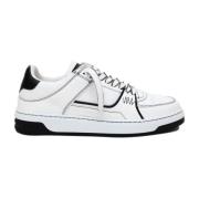 Apex Contrast Sneakers Wit Leer Represent , White , Heren