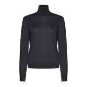 Grijze Turtleneck Sweaters Maison Margiela , Gray , Dames