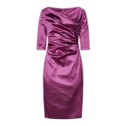 Elegante Jurken in Wit en Blauw Talbot Runhof , Pink , Dames