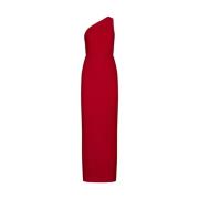 Rode Elegante Jurken Solace London , Red , Dames