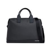 Stijlvolle Zwarte Tas Calvin Klein , Black , Heren