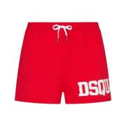 Rood Zee Kleding Dsquared2 , Red , Heren