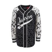 Geborduurde Sweater DG Queen Dolce & Gabbana , Black , Dames