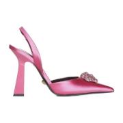 Elegante Slingback Hakken Versace , Pink , Dames