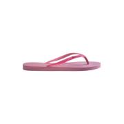 Roze Glitter Strand Slippers Havaianas , Pink , Dames