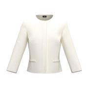 Witte Korte Jas Cuscus Marella , White , Dames