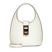 Stijlvolle Hobo Mini Tassen Salvatore Ferragamo , White , Dames