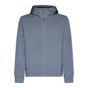 Metropolis Sweater Blauw-Grijs Jersey Textuur C.p. Company , Blue , He...