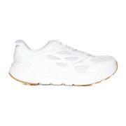 Witte Mesh Sneakers Lichtgewicht Constructie Hoka One One , White , He...