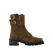 Leather boots Chloé , Brown , Dames