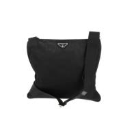 Pre-owned Nylon prada-bags Prada Vintage , Black , Dames