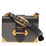 Pre-owned Leather prada-bags Prada Vintage , Black , Dames