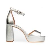 High Heel Sandals Apepazza , Gray , Dames