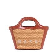 Micro Pumpkin Tropicalia Marni , Brown , Dames