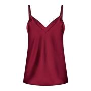 Bordeaux Top Blanca Vita , Red , Dames