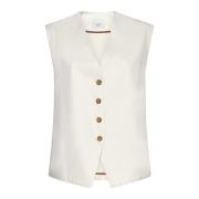 Elegant Top Alysi , White , Dames