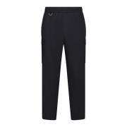 Trekkoord Broek Combinatie Low Brand , Black , Heren