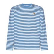 Stijlvolle T-shirts en Polos Maison Kitsuné , Blue , Heren