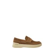 Bruin Leren Loafer Schoenen Liu Jo , Brown , Heren