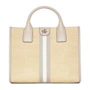 Geweven Ontwerp Beige Tas Dkny , Beige , Dames