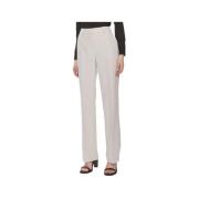 Elegante Grijze Broek Calvin Klein , Gray , Dames