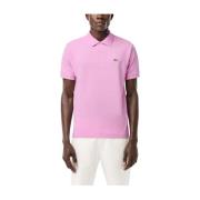 Roze Polo Shirt voor Mannen Lacoste , Pink , Heren