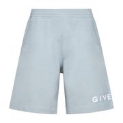Stijlvolle Shorts in Wit/Blauw Givenchy , Blue , Heren