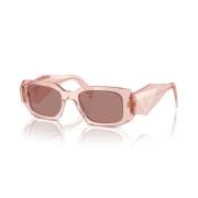 Rechthoekige zonnebril Prada , Pink , Unisex