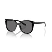 Vierkante zonnebril - UV400-bescherming Prada , Black , Unisex