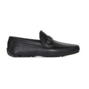 Platte schoenen voor vrouwen Salvatore Ferragamo , Black , Heren