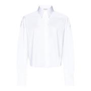 Wit Overhemd Klassieke Stijl Brunello Cucinelli , White , Dames