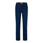 Donkerblauwe Zomer Jeans 5-Pocket Fit Brax , Blue , Heren