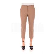 Stijlvolle Herenbroek Via Masini 80 , Beige , Dames