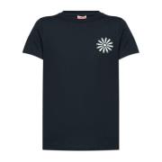 Bedrukt T-shirt Kenzo , Blue , Dames