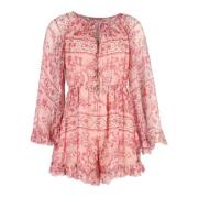 Silk dresses Zimmermann , Pink , Dames