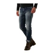 Slim Fit Modesto Jeans Blauw Butcher of Blue , Blue , Heren