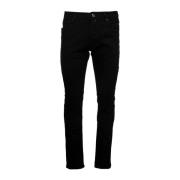 Zwarte Slim Fit 5-Pocket Jeans Jacob Cohën , Black , Heren