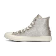 Glitter High Top Sneakers Converse , Yellow , Dames