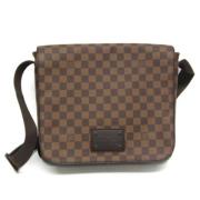 Pre-owned Fabric shoulder-bags Louis Vuitton Vintage , Brown , Heren