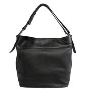 Pre-owned Leather shoulder-bags Salvatore Ferragamo Pre-owned , Black ...