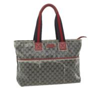 Pre-owned Canvas totes Gucci Vintage , Multicolor , Dames