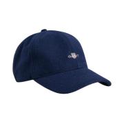 Sportieve Melton Shield Pet Gant , Blue , Heren