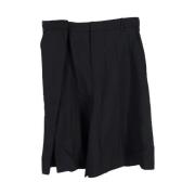 Pre-owned Wool bottoms Loewe Pre-owned , Black , Heren