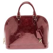 Pre-owned Leather louis-vuitton-bags Louis Vuitton Vintage , Red , Dam...