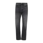 Stijlvolle Denim Jeans voor Mannen Haikure , Black , Heren