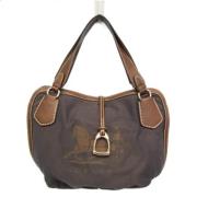 Pre-owned Canvas handbags Celine Vintage , Brown , Dames