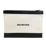 Pre-owned Leather clutches Balenciaga Vintage , Multicolor , Dames