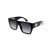 Vierkante zonnebril Fendi , Black , Unisex