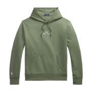 Hoodie van katoenmix met borduurwerk Ralph Lauren , Green , Heren