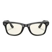 Vierkante Oversized Fotochromatische Zonnebril Ray-Ban , Black , Unise...